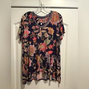 Floral Print Women's Top